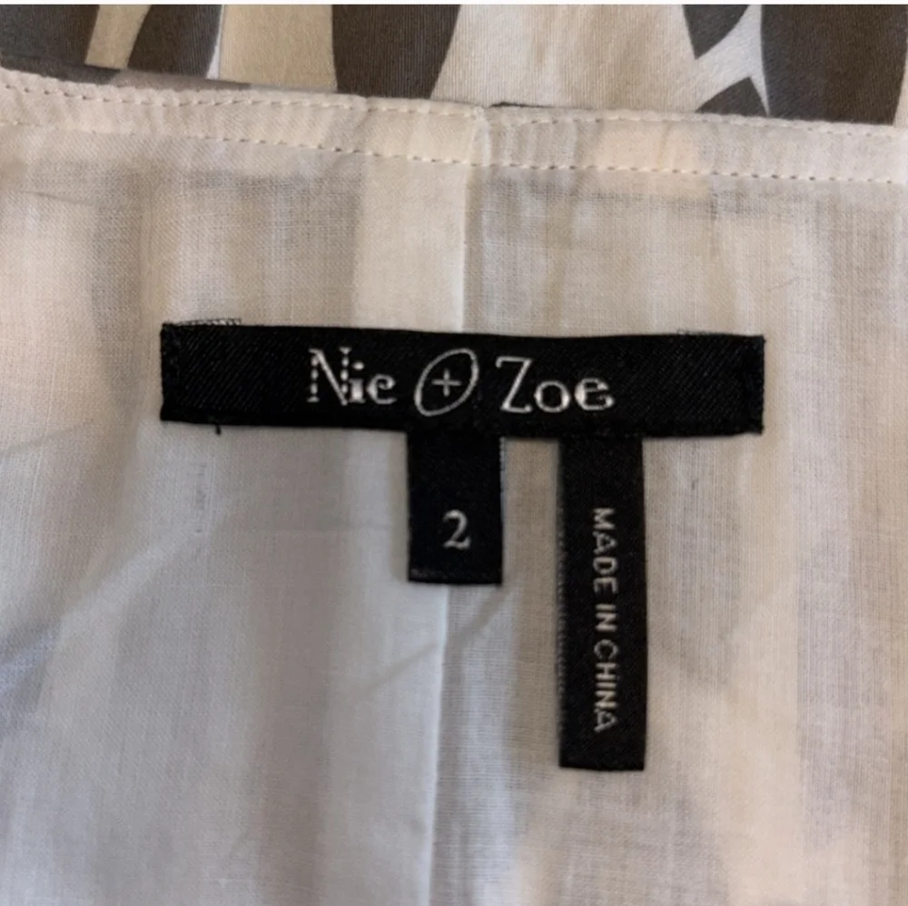 Flower Field A-line Floral-Print Midi Skirt" -  Sz 2 - Picture 4 of 9